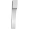 Ekena Millwork 5 1/2-in. W x 32-in. D x 36-in. H Legacy Architectural Grade PVC Knee Brace BRCP055X32X36LEC - alternate 3